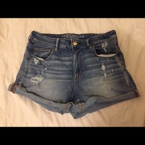 American Eagle hi rise shorts 14